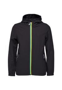 ZOOPLEMENTS - Kurtka dziecięca Loap Urmili Czarna 134-140. Kolor: zielony, żółty, czarny, wielokolorowy. Sezon: wiosna #1