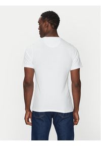 Barbour T-Shirt Essential Sports MTS0331WH11 Biały Tailored Fit. Kolor: biały. Materiał: bawełna #2