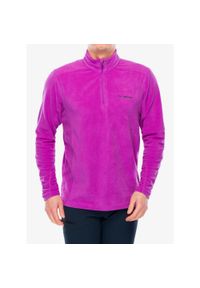 columbia - Bluza polarowa męska Columbia Klamath Range II Half Zip. Kolor: fioletowy. Materiał: polar. Sport: turystyka piesza