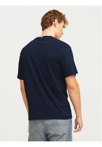 Jack & Jones - Jack&Jones T-Shirt Fredeiksberg 12262492 Granatowy Regular Fit. Kolor: niebieski. Materiał: bawełna