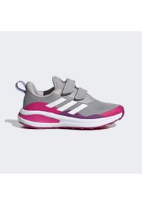Buty do chodzenia dla dzieci Adidas FortaRun CF. Kolor: biały, wielokolorowy, różowy, szary. Sport: turystyka piesza, bieganie