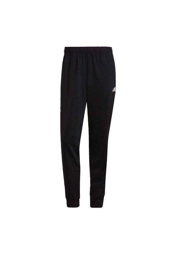 Adidas - Spodnie męskie adidas Primegreen Essentials Warm-Up Tapered 3-Stripes Track. Kolor: czarny, biały, wielokolorowy. Materiał: dresówka, poliester, materiał. Sport: fitness