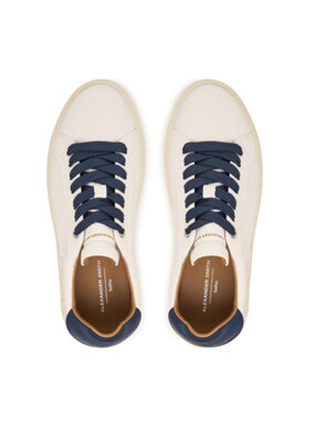 Alexander Smith Sneakersy Soho ASBDSOM 3667 Biały. Kolor: biały. Materiał: skóra