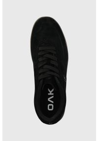 4f - 4F sneakersy zamszowe kolor czarny. Nosek buta: okrągły. Zapięcie: sznurówki. Kolor: czarny. Materiał: zamsz #5