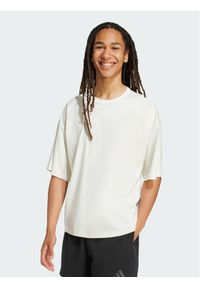 Adidas - adidas T-Shirt 154117 Biały Loose Fit. Kolor: biały #1
