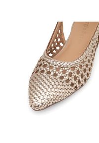 Sergio Bardi Baleriny DELL - 62109-01SB Złoty. Kolor: złoty. Materiał: skóra #5