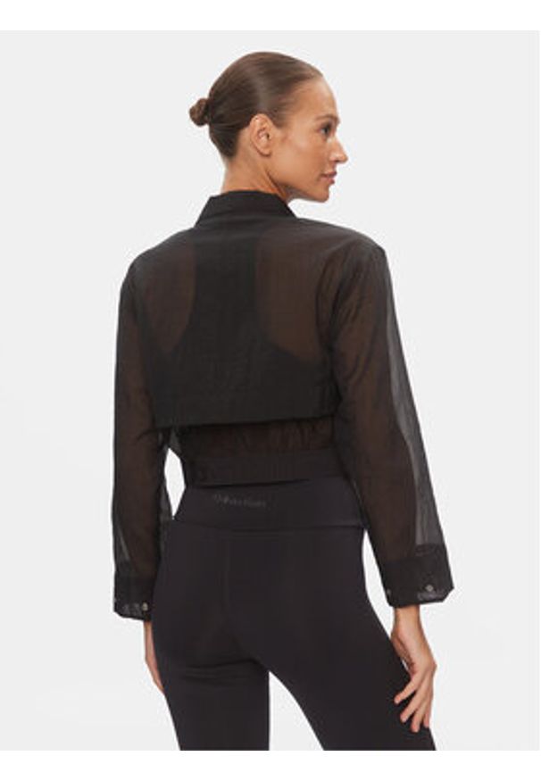 Calvin Klein Performance Wiatrówka 00GWS4O516 Czarny Relaxed Fit. Kolor: czarny. Materiał: syntetyk