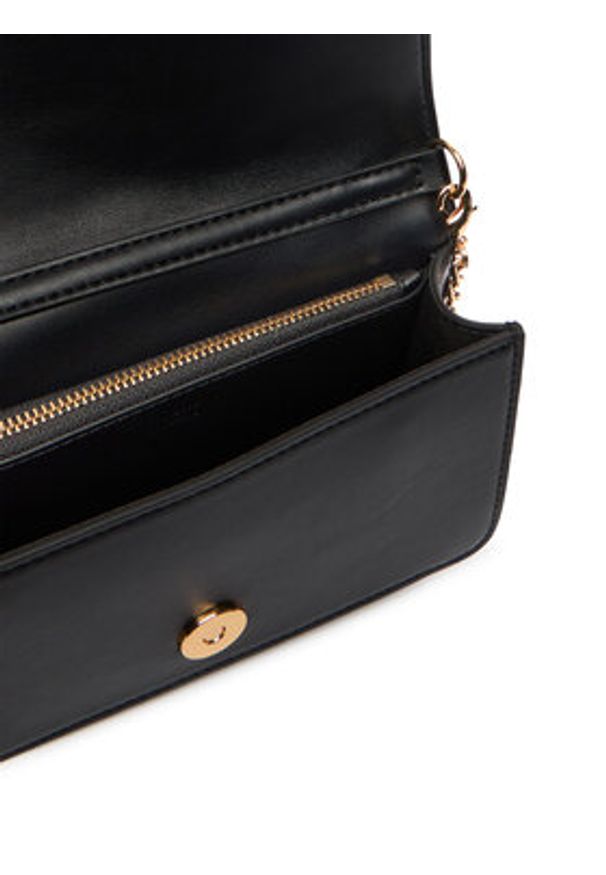 Love Moschino - LOVE MOSCHINO Torebka JC5640PP1OLC0000 Czarny. Kolor: czarny. Materiał: skórzane