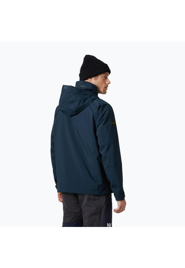 Kurtka żeglarska męska Helly Hansen Hp Racing Lifaloft Hooded. Kolor: niebieski. Sport: żeglarstwo