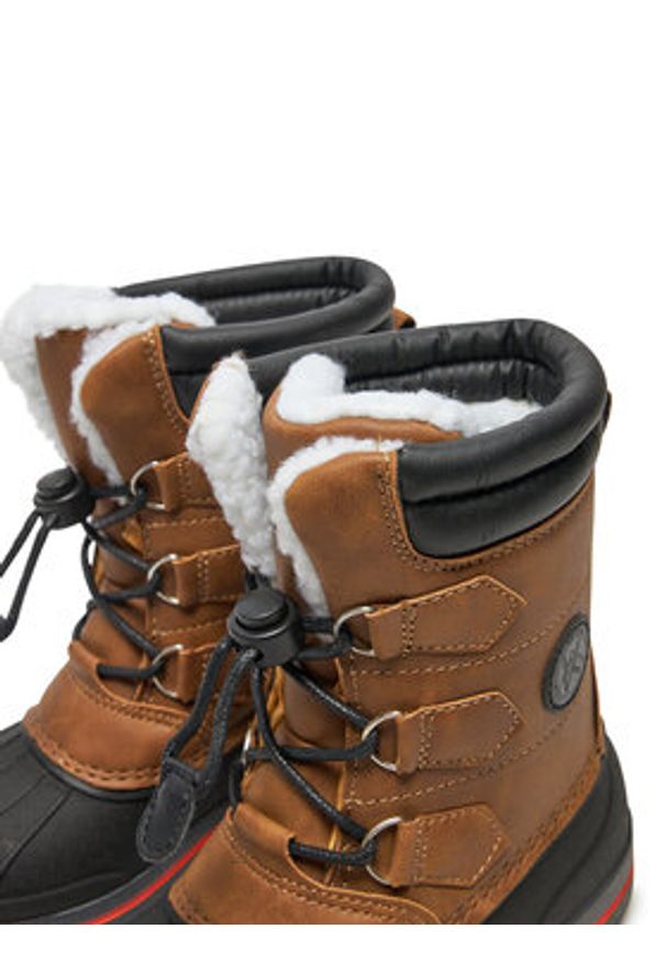 Kimberfeel Śniegowce Jarek M Brązowy. Kolor: brązowy. Materiał: skóra