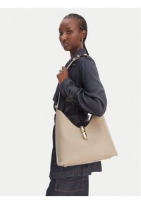 Furla Torebka Goccia M WB01499 BX3104 KH 4488S Beżowy. Kolor: beżowy. Materiał: skórzane #1