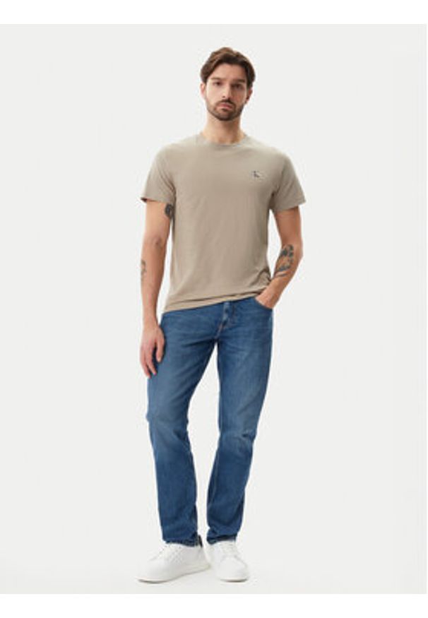 Calvin Klein Jeans Komplet 2 t-shirtów Monologo J30J320199 Kolorowy Regular Fit. Materiał: bawełna. Wzór: kolorowy