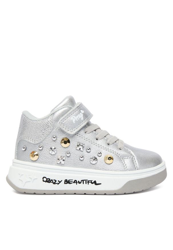 Sneakersy Primigi. Kolor: srebrny