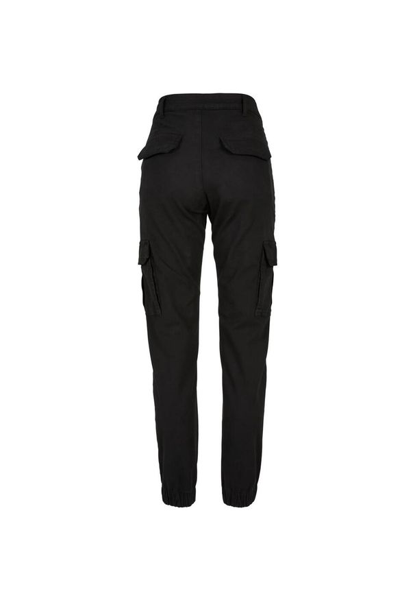 Urban Classics - Spodnie Damskie Twill Utility. Kolor: czarny. Długość: długie