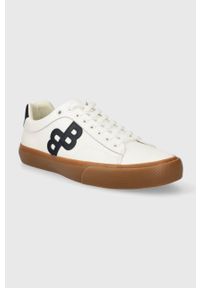 BOSS sneakersy Aiden kolor biały 50499672. Zapięcie: sznurówki. Kolor: biały. Materiał: guma #4