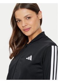 Adidas - adidas Dres Essentials 3-Stripes JD5434 Czarny Regular Fit. Kolor: czarny. Materiał: syntetyk #5