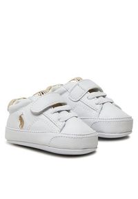 Polo Ralph Lauren Sneakersy Theron V Ps Layette RL01200100 Biały. Kolor: biały. Materiał: skóra #7