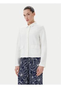 Olsen Koszula 11201648 Biały Regular Fit. Kolor: biały. Materiał: bawełna