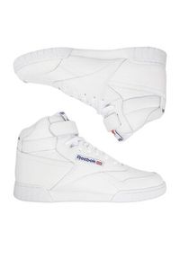Reebok Sneakersy EO-EX-O-FIT HI 100000108 Biały. Kolor: biały. Materiał: skóra #6