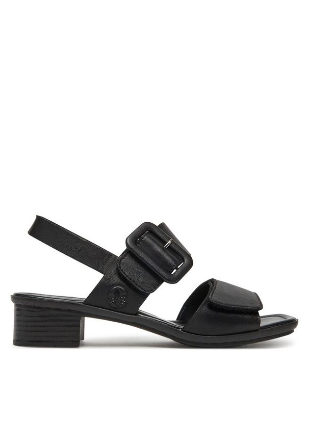 Sandały Rieker. Kolor: czarny