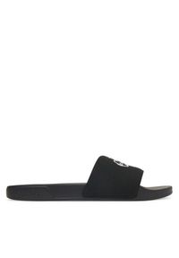 Calvin Klein Jeans Klapki Ess Slide Cv YM0YM01393 Czarny. Kolor: czarny. Materiał: skóra #1