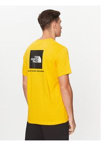 The North Face T-Shirt Redbox NF0A2TX2 Żółty Regular Fit. Kolor: żółty. Materiał: bawełna #2