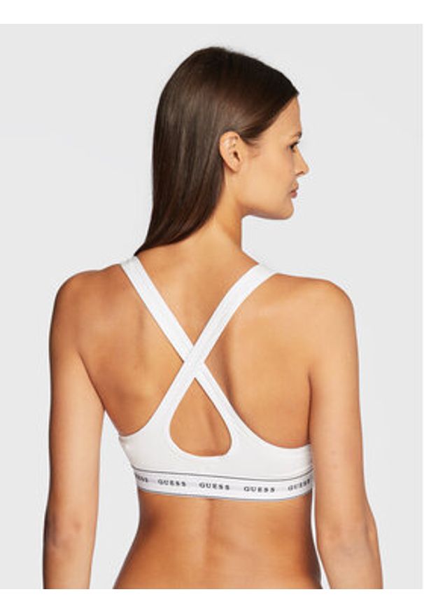 Guess Biustonosz top O1GC15 KBBU1 Biały. Kolor: biały. Materiał: bawełna