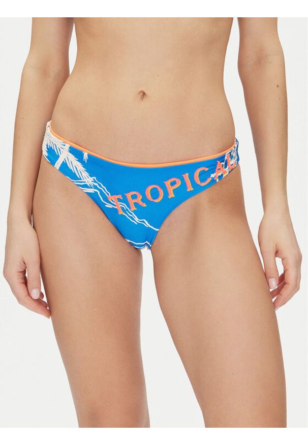 Maaji Dół od bikini Tropical Paradise Flirt PT2249SCC028 Niebieski. Kolor: niebieski. Materiał: syntetyk