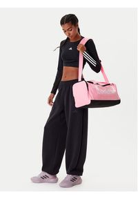 Adidas - adidas Torba Linear Duffel Small JX9041 Różowy. Kolor: różowy. Materiał: materiał