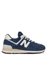 New Balance Sneakersy U574BCE Niebieski. Kolor: niebieski. Materiał: skóra, zamsz. Model: New Balance 574 #1