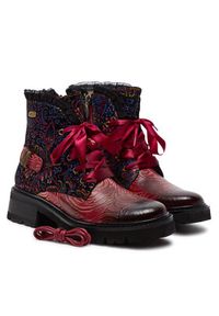 Laura Vita Trzewiki Kouleo 47 Bordowy. Kolor: czerwony. Materiał: skóra #2