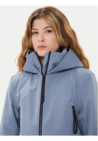 Didriksons Parka Bente Wns Parka 504921 Niebieski Regular Fit. Kolor: niebieski. Materiał: syntetyk