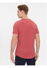 Tommy Jeans T-Shirt Jaspe DM0DM09586 Czerwony Slim Fit. Kolor: czerwony. Materiał: bawełna, syntetyk #2