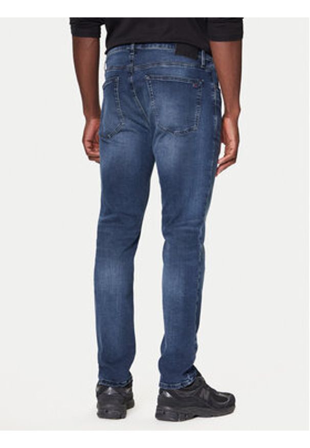 Tommy Jeans Jeansy DM0DM22247 Granatowy Slim Fit. Kolor: niebieski