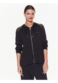 Liu Jo Sport Bluza TA3212 J5942 Czarny Regular Fit. Kolor: czarny. Materiał: wiskoza. Styl: sportowy #1