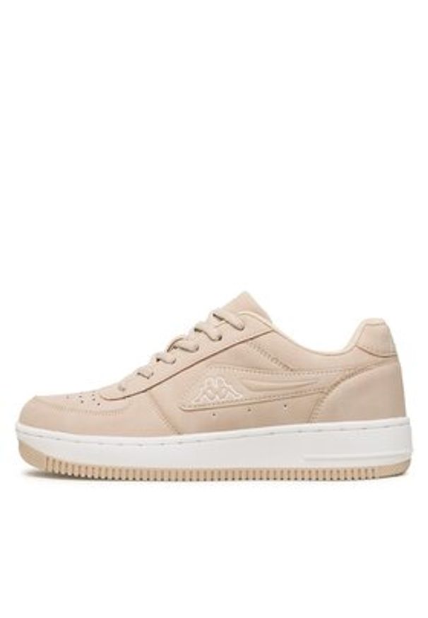 Kappa Sneakersy 242533 Beżowy. Kolor: beżowy. Materiał: skóra