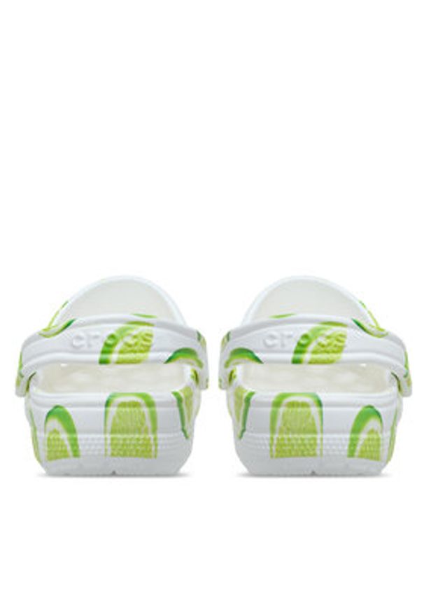 Crocs Klapki Classic Fresh Fruits Clog 211008 Biały. Kolor: biały