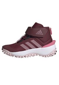 Adidas - Buty adidas Fortatrail El K Jr IG7267 czerwone. Zapięcie: sznurówki. Kolor: czerwony #1