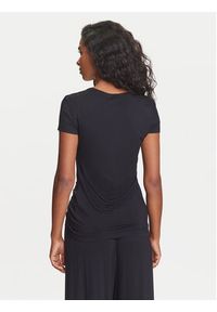 Emporio Armani Underwear T-Shirt EW000409 AF10889 UC001 Czarny Regular Fit. Kolor: czarny. Materiał: wiskoza #4