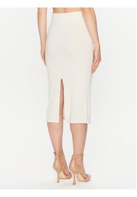 Vero Moda Spódnica ołówkowa 10297682 Beżowy Slim Fit. Kolor: beżowy. Materiał: wiskoza