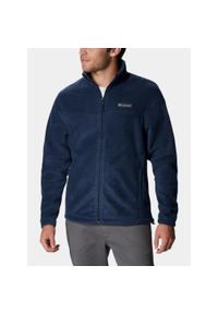 columbia - Polarowy sweter męski Columbia Sns Mountain Full Zip 2.0. Kolor: niebieski. Materiał: polar