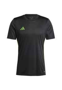 Adidas - Koszulka męska adidas Tabela 23 Jersey. Kolor: zielony, czarny, żółty, wielokolorowy. Materiał: jersey. Sport: piłka nożna