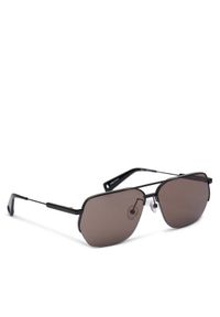 JACQUEMUS Okulary przeciwsłoneczne JAC67C2SUN Czarny. Kolor: czarny