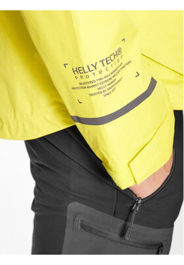 Helly Hansen Kurtka przeciwdeszczowa Ride 53696 Żółty Regular Fit. Kolor: żółty. Materiał: syntetyk