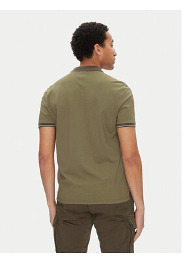 C.P. Company Polo 18CMPL130A006263G Zielony Regular Fit. Typ kołnierza: polo. Kolor: zielony. Materiał: bawełna