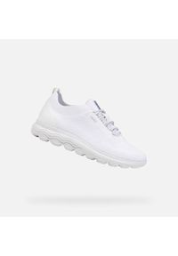Tenisówki Geox Model D Spherica Kolor Biały. Kolor: biały. Materiał: tkanina. Sport: turystyka piesza