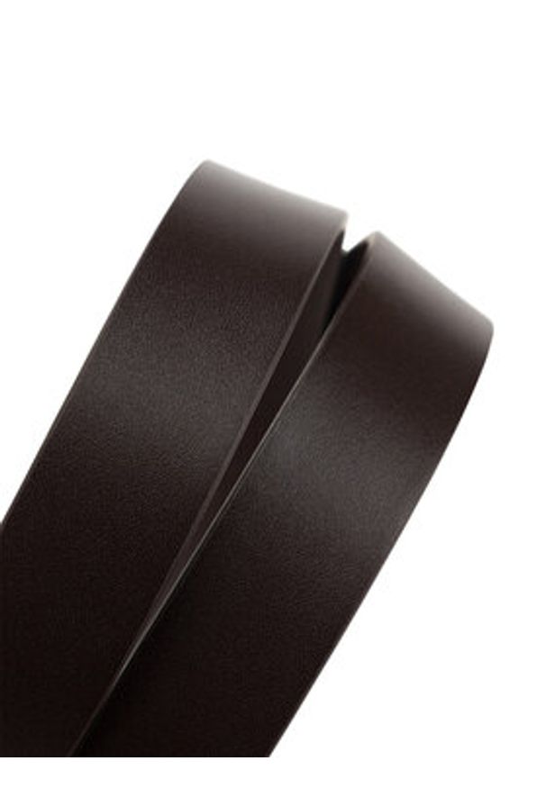 Gino Rossi Pasek Damski BLYL24001-3 SLV Brązowy. Kolor: brązowy. Materiał: skóra