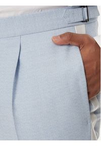 Hugo Spodnie materiałowe Getlin 242E1X 50513776 Niebieski Slim Fit. Kolor: niebieski. Materiał: wełna, syntetyk