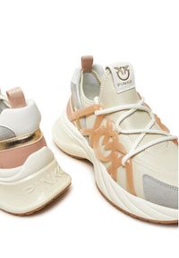 Pinko Sneakersy Ariel 01 SS0023E013 Écru. Materiał: materiał #2