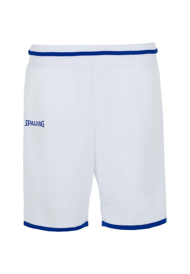 SPALDING - Szorty damskie Spalding Move. Kolor: niebieski, biały, wielokolorowy. Sport: fitness, koszykówka